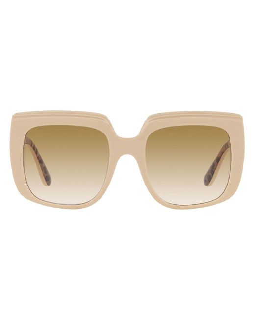 Dolce & Gabbana oversize-frame sunglasses