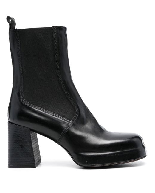 MoMa block-heel leather boots