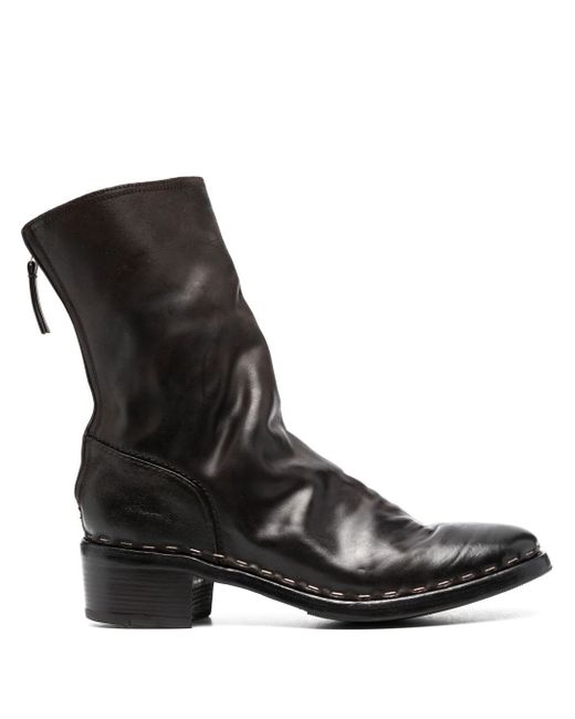 Premiata 60mm zip-up leather boots