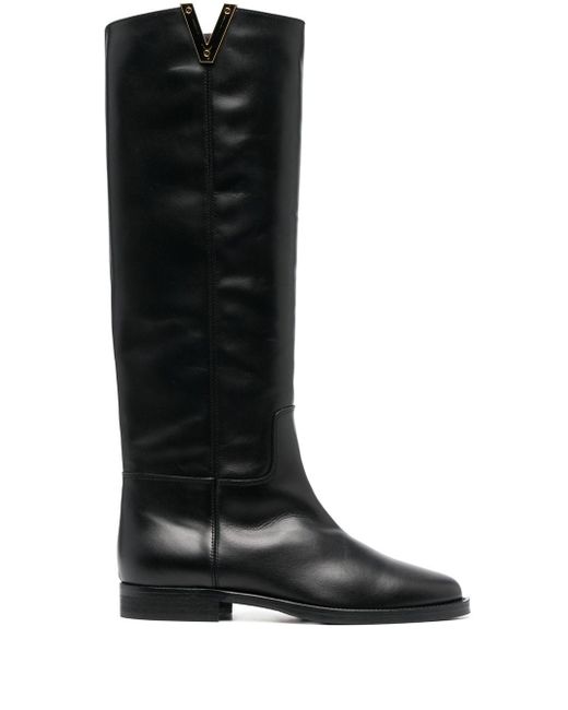 Via Roma 15 25mm pull-onleather boots