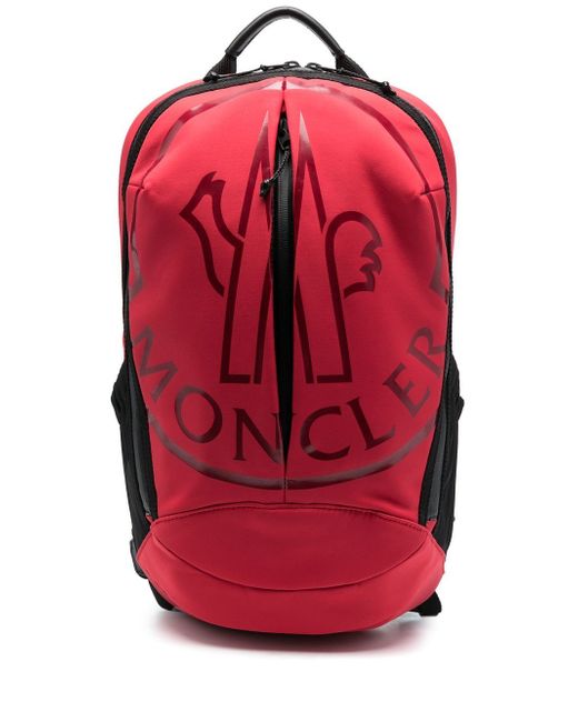 Moncler logo-print backpack