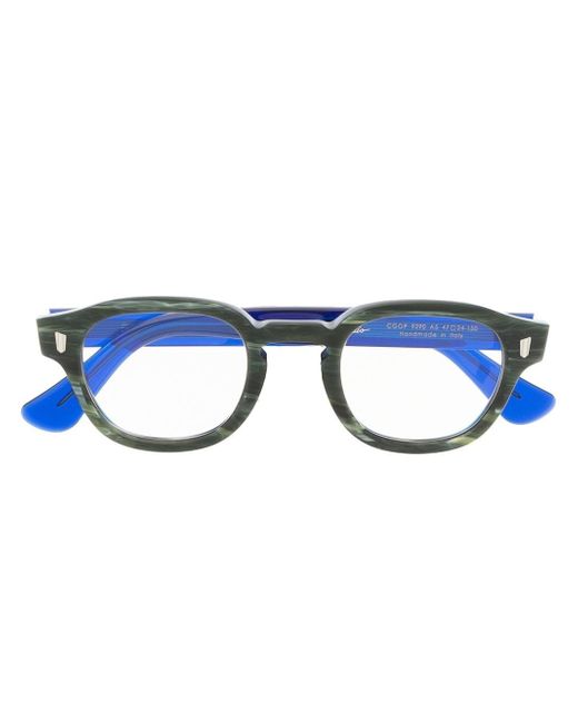 Cutler & Gross two-tone round glasses