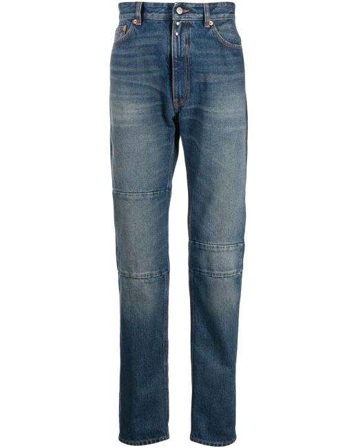 Mm6 Maison Margiela panelled straight-leg jeans