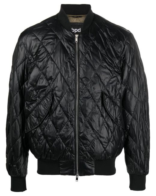 Bpd quilted bomber jacket