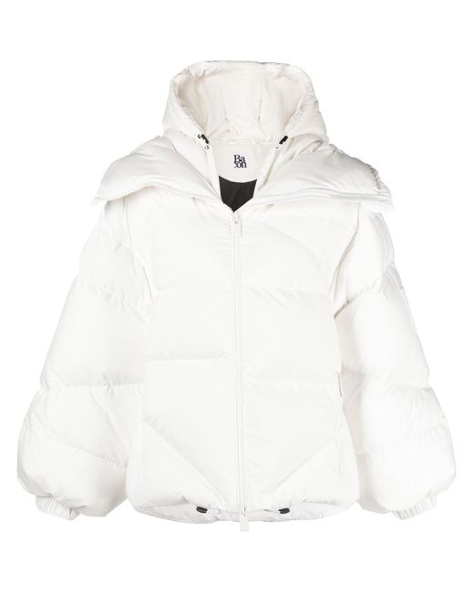 Bacon feather-down puffer jacket