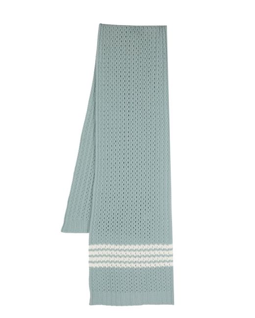 Thom Browne 4-Bar Lobster knit scarf