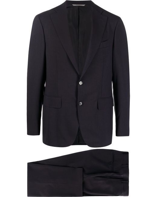 Canali single-breasted wool suit