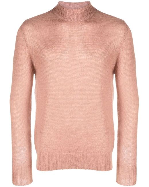 Tagliatore high-neck knit jumper