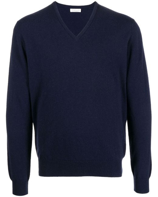 Leathersmith of London V-neck knit jumper