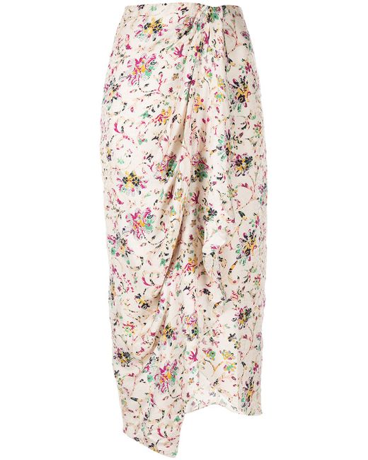 Isabel Marant Etoile Berthe floral-print skirt