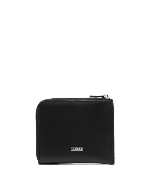 Closed 24/7 logo-print leather wallet