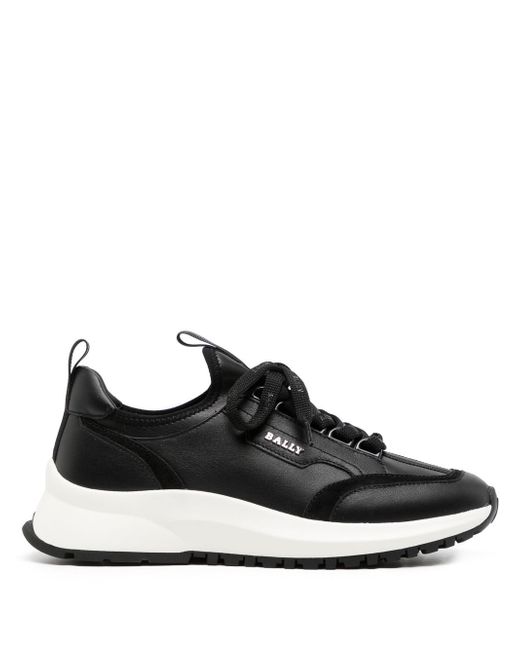 Bally leather lace-up sneakers