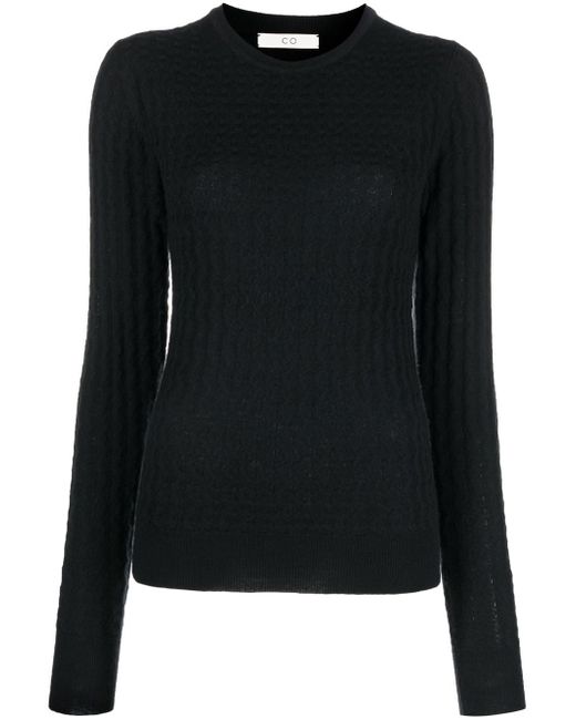Co cable-knit cashmere sweater