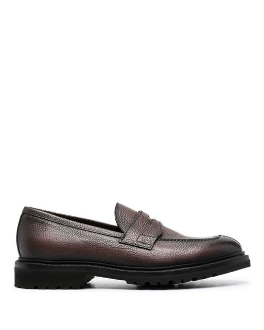 Barrett penny-slot leather loafers