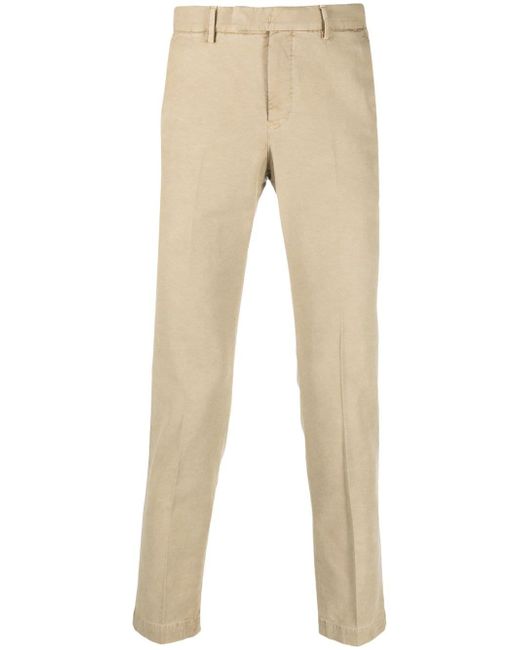 PT Torino tapered cotton trousers