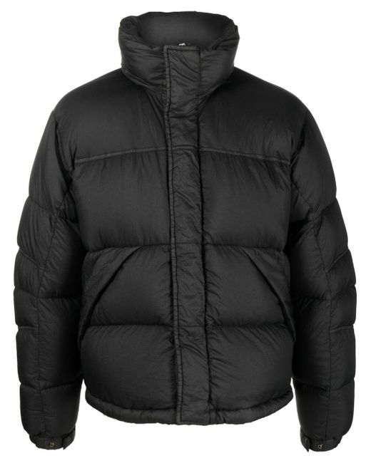 Ten C feather-down padded puffer jacket