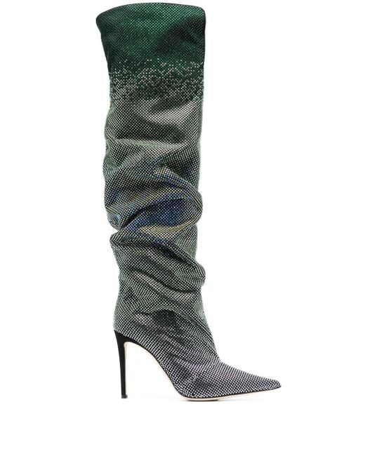 Giuseppe Zanotti Design crystal-embellished slouch boots