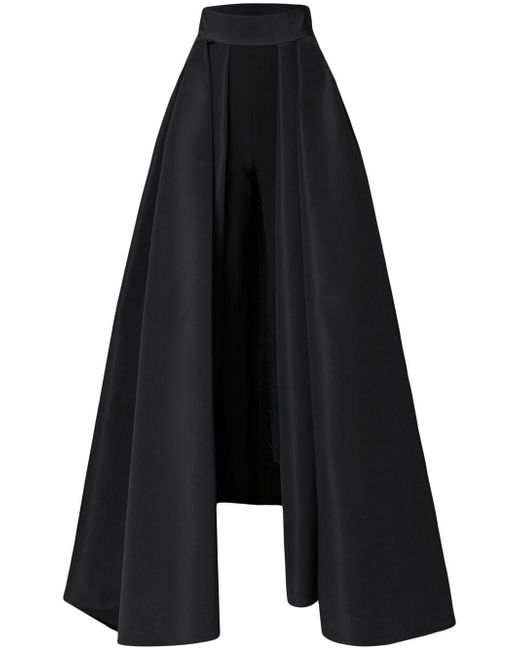 Carolina Herrera layered high-waited skirt trousers