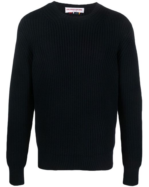 Orlebar Brown chunky ribbed-knit jumper