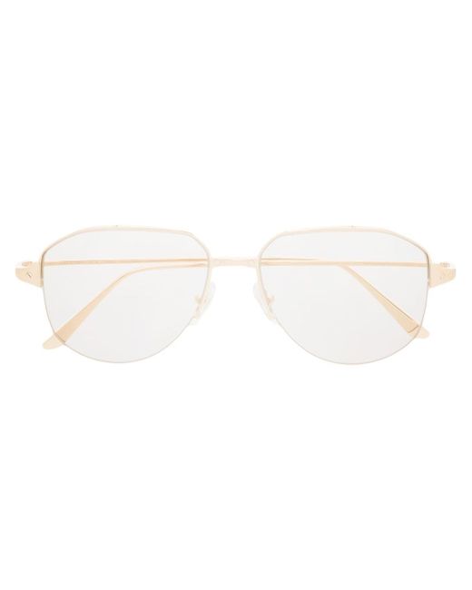 Cartier pilot-frame tinted sunglasses