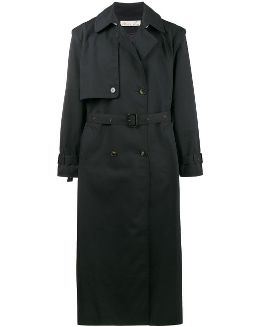 Martine Rose detachable zip sleeve trench coat