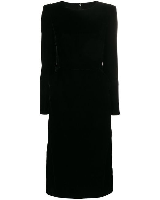 Ermanno Scervino long sleeved fitted cocktail dress