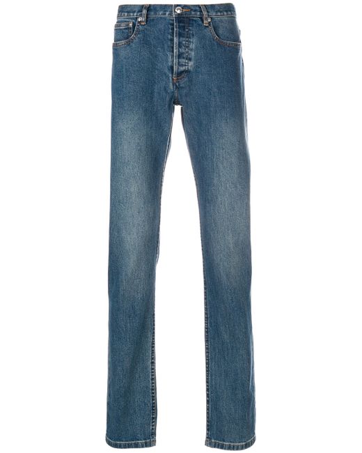 A.P.C. . stonewashed slim-fit jeans