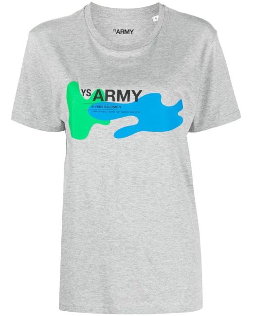 Yves Salomon YS Army graphic-print T-shirt