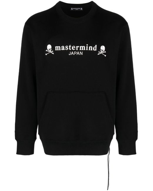 Mastermind Japan logo-print long-sleeve sweatshirt
