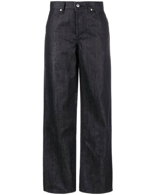 Jil Sander high-waisted straight-leg jeans
