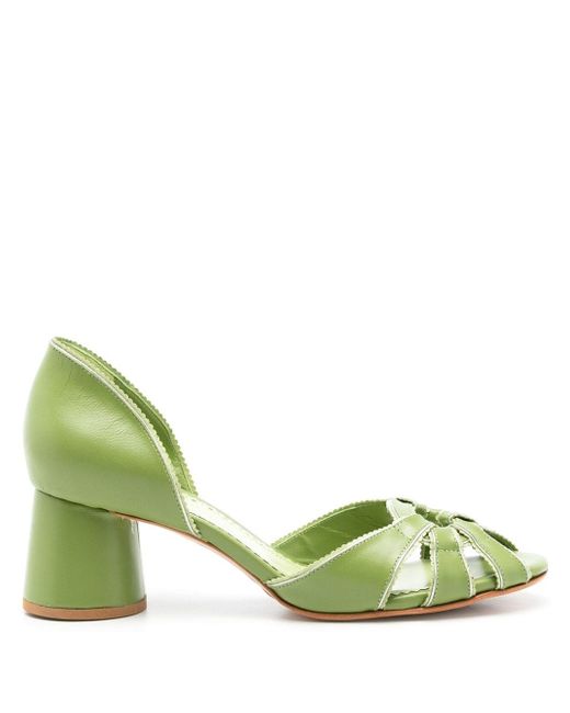 Sarah Chofakian multi-way strap heeled sandals