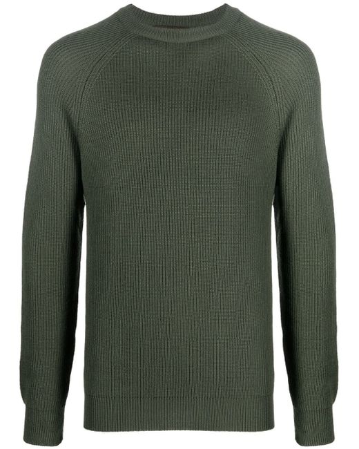 Moorer ribbed-knit wool jumper