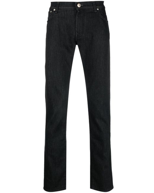 Corneliani slim-cut 5-pocket jeans