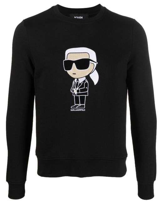 Karl Lagerfeld Ikonik 2.0 crew neck sweatshirt