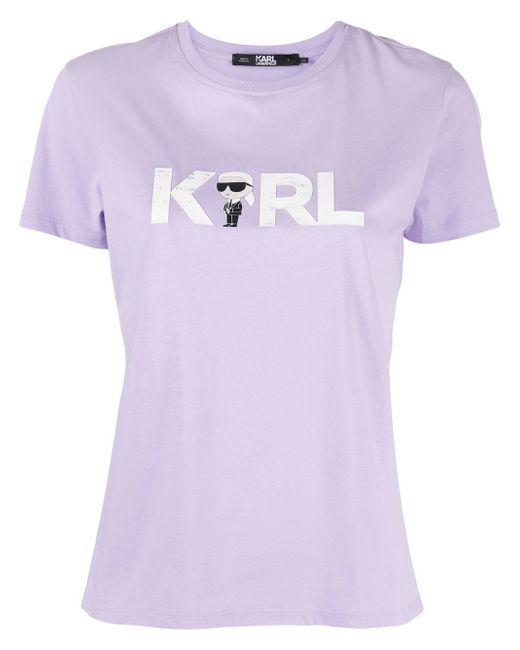 Karl Lagerfeld Ikonik 2.0 Karl logo T-shirt