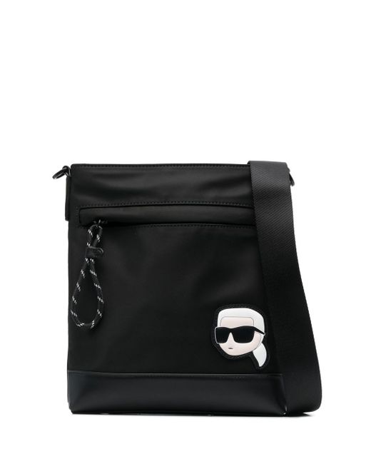 Karl Lagerfeld K/Ikonik 2.0 messenger bag