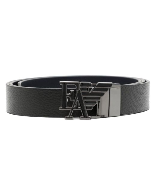 Emporio Armani logo-buckle belt