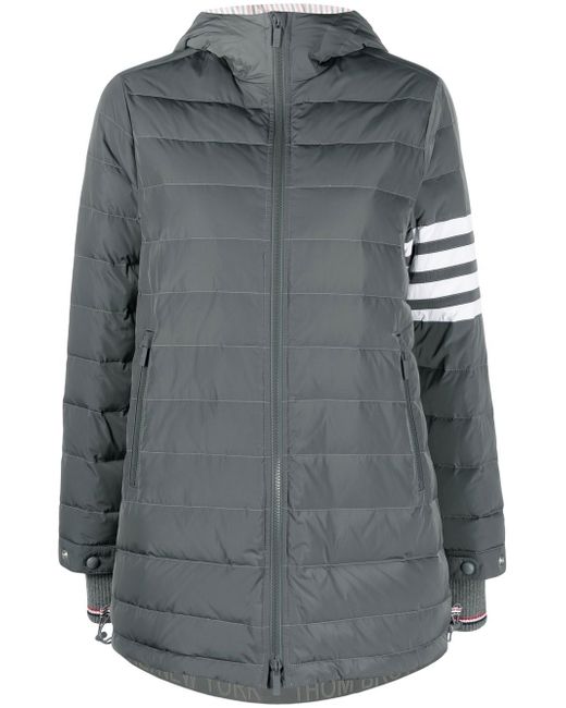 Thom Browne 4-Bar hooded ski jacket