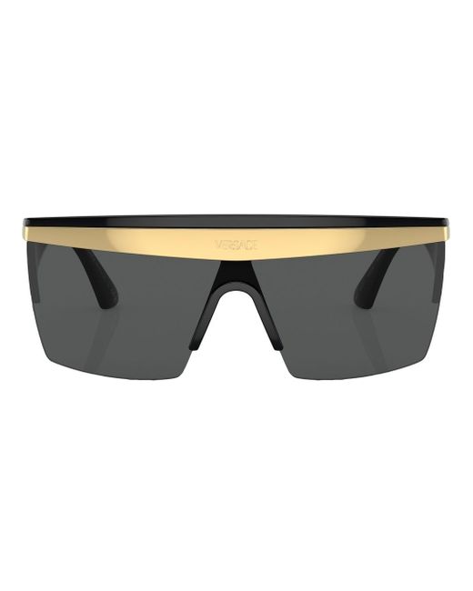 Versace square frame sunglasses