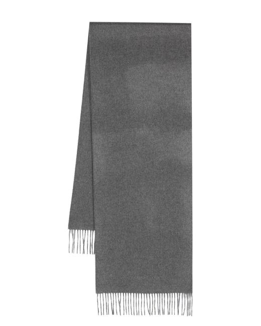 Corneliani fringed cashmere scarf