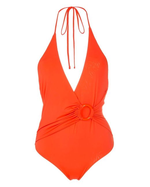Clube Bossa Davis ring-embellished swimsuit