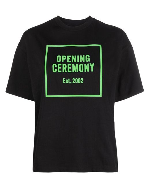 Opening Ceremony logo-print cotton T-shirt