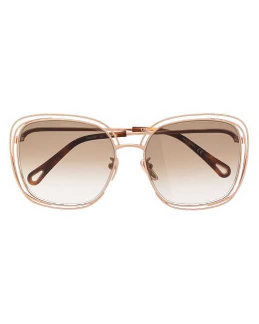 Chloé Carlina square sunglasses