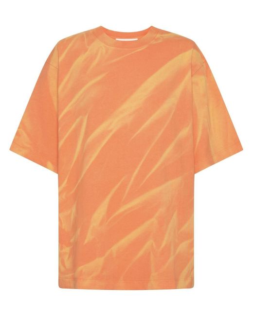 Dion Lee crinkle-effect cotton T-Shirt
