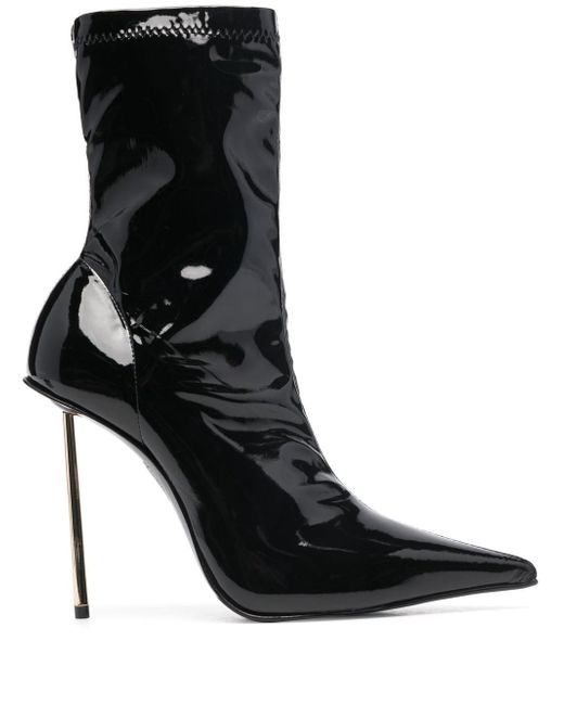 Le Silla Bella 120mm high-shine ankle boots