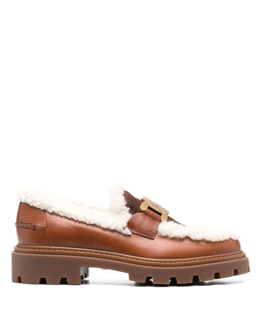 Tod's Kate horsebit-detail loafers