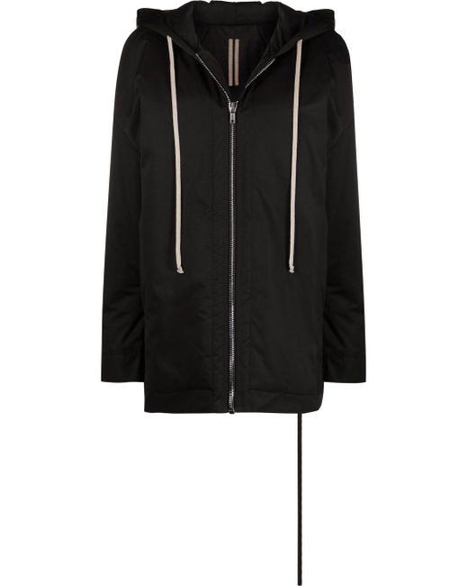 Rick Owens tassel-detail hooded jacket