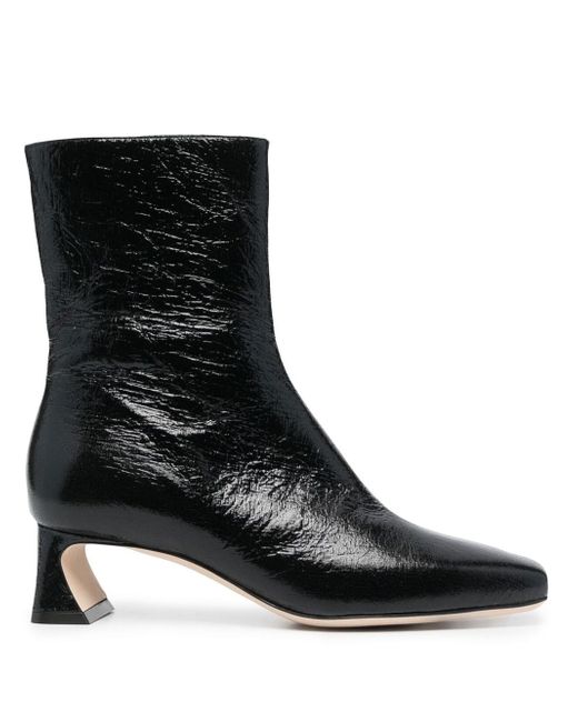 Alberta Ferretti square-toe ankle boots