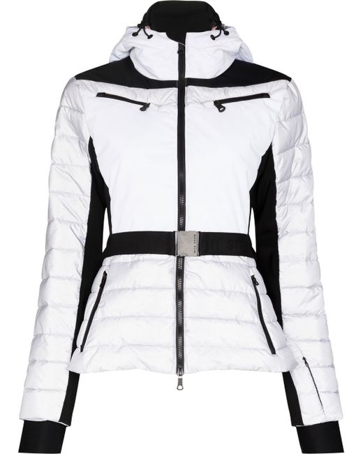 Erin Snow Kat panelled padded ski jacket