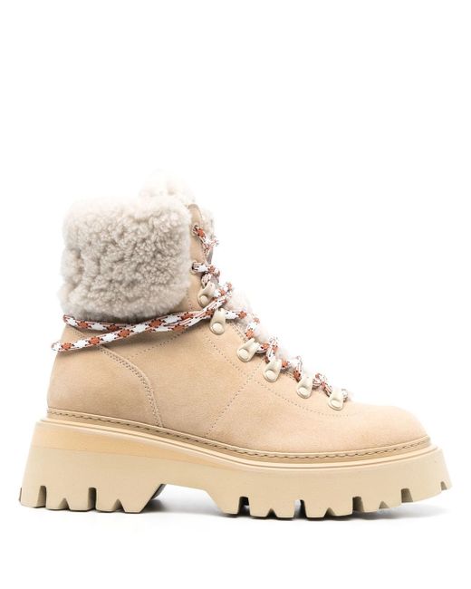 Woolrich sheepskin hiking boots